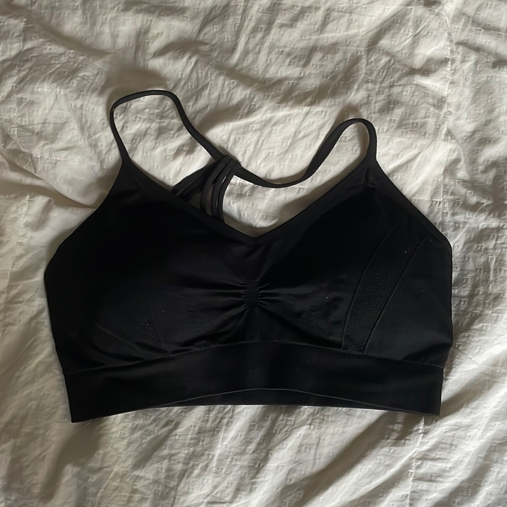 Black Sports Bra